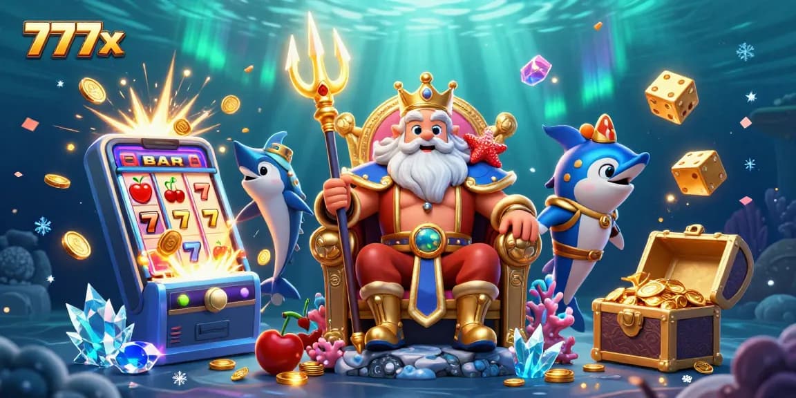 Engage with thrilling 777x casino games featuring vibrant characters and an explosion of winning elements.