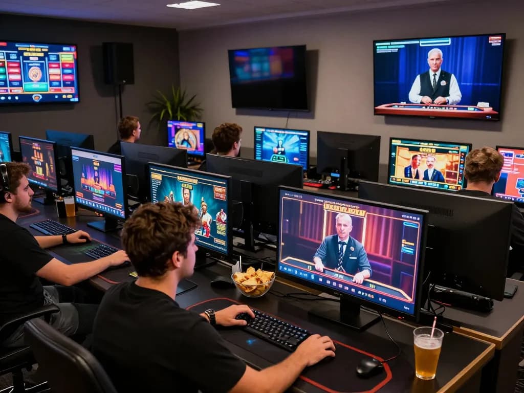 Experience live gaming at https://f168.tech/ with an engaging online setup showcasing professional gameplay.