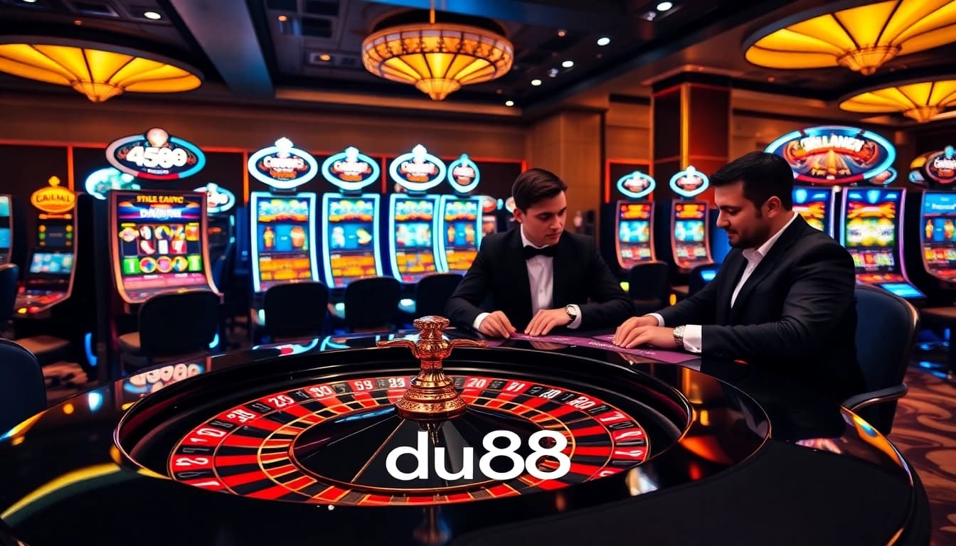 Experience the excitement at du88 with vibrant casino games and engaging live dealers.