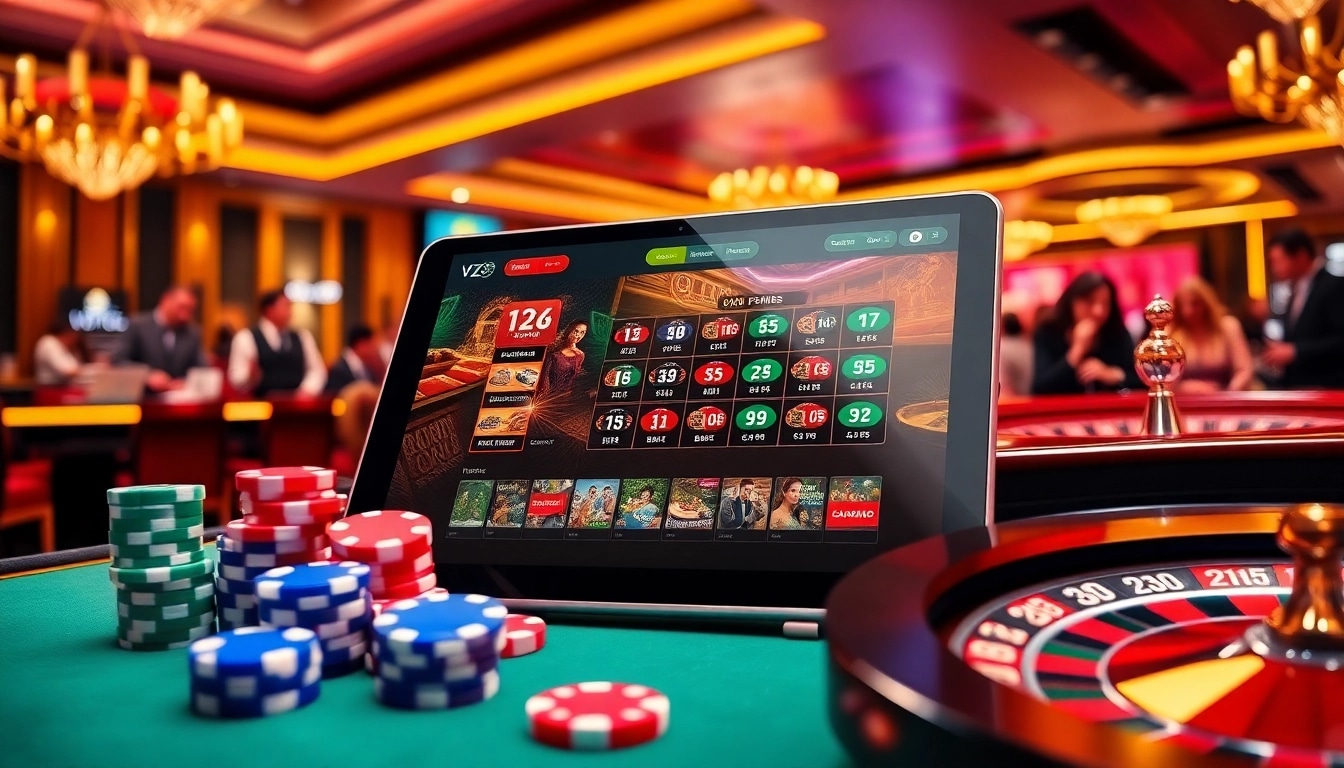 Experience premium gaming at VZ99 ac with vibrant online casino elements and excitement.
