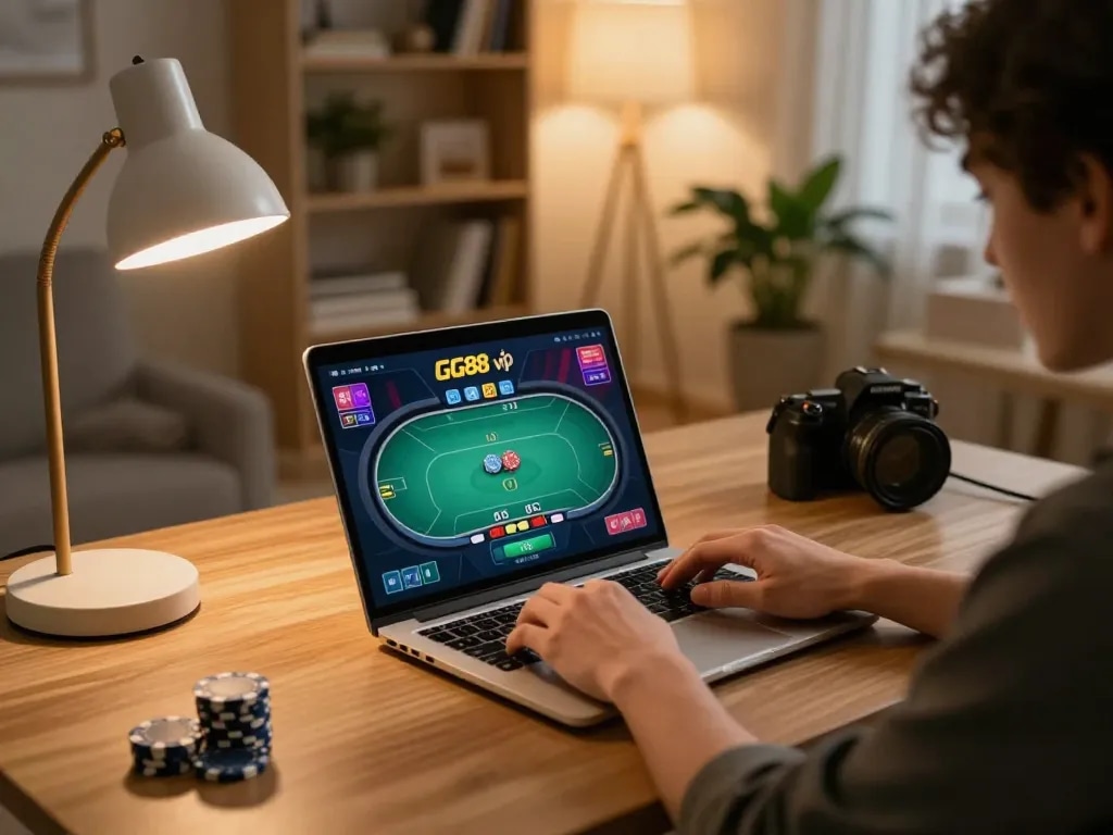 Experience strategic gameplay at GG88 vip with elevated online poker action in a cozy home setting