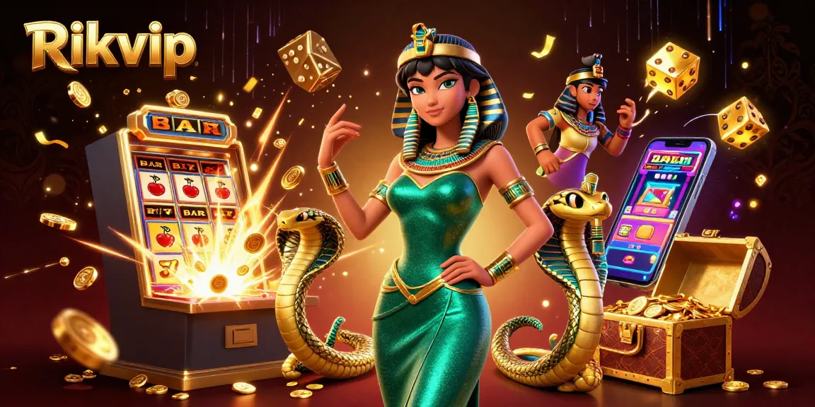 Experience thrilling gameplay at Rikvip with a vibrant casino atmosphere and stunning avatars.