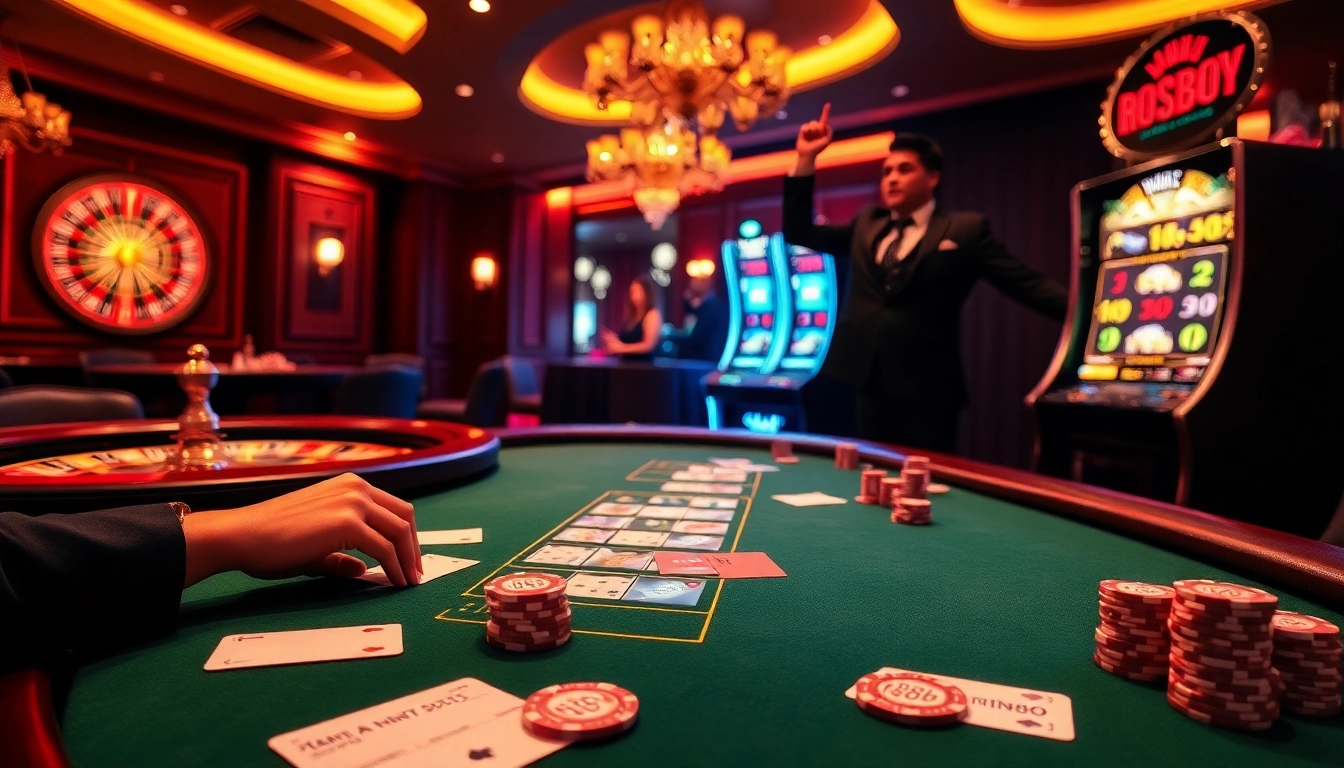 Experience excitement with RR88 apk at a vibrant casino blackjack table.