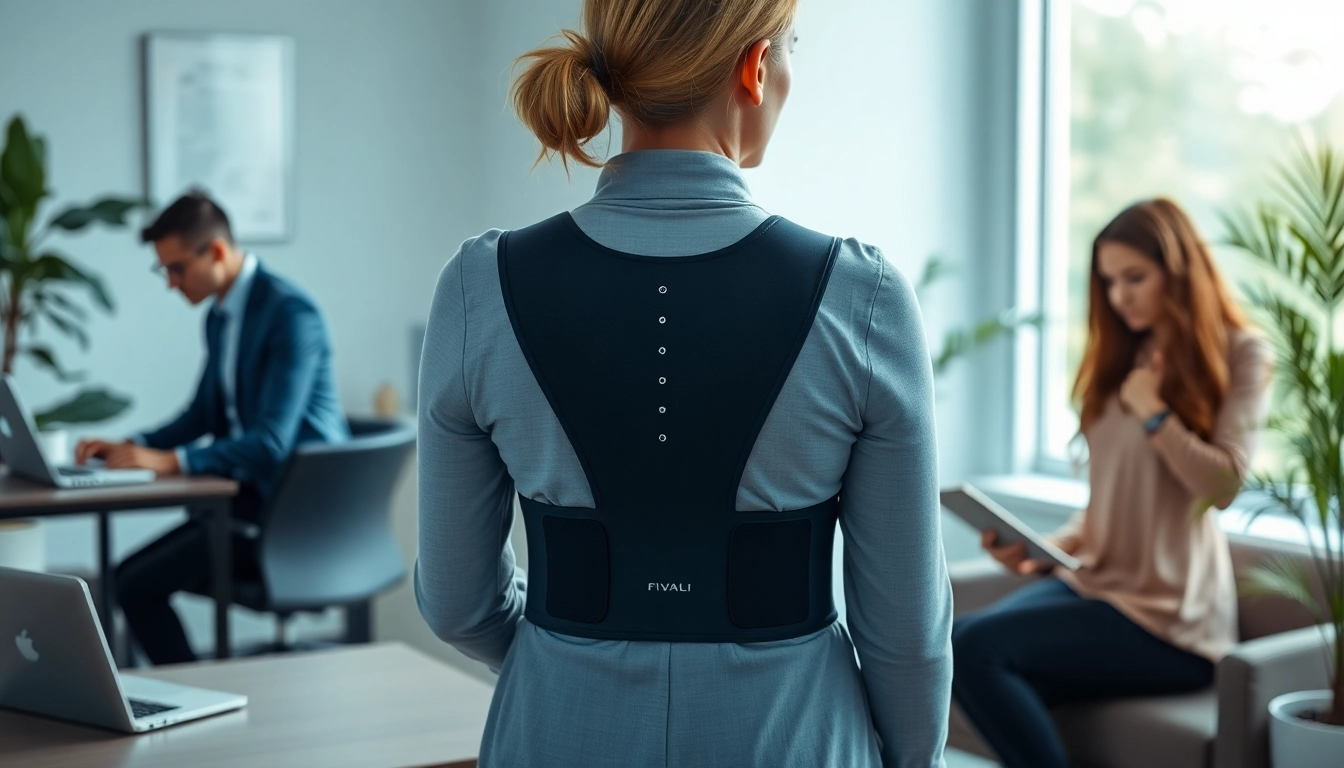 Fivali back brace reviews highlight comfort and ergonomic design for posture correction in everyday settings.