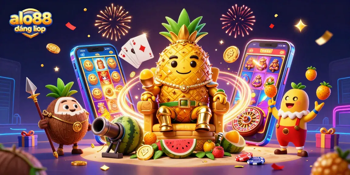 Win big with alo88 đăng nhập in this colorful and dynamic casino scene illustration.