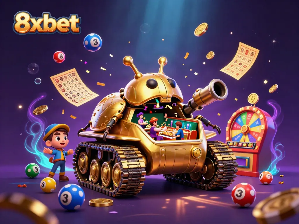 Experience interactive gaming with 8xbet featuring a dynamic casino atmosphere and lottery excitement.