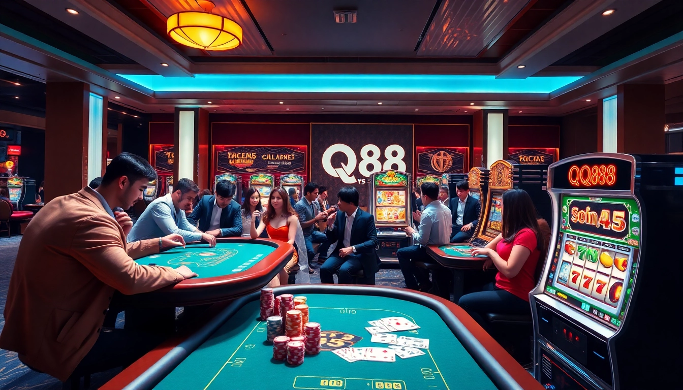 Experience QQ88 giaitri tructuyen with vibrant casino games and thrilling action.