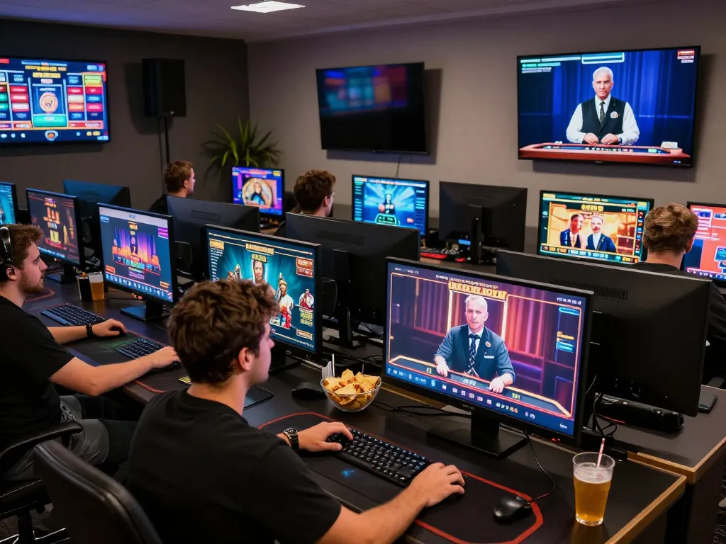 Experience live gaming at https://f168.tech/ with an engaging online setup showcasing professional gameplay.