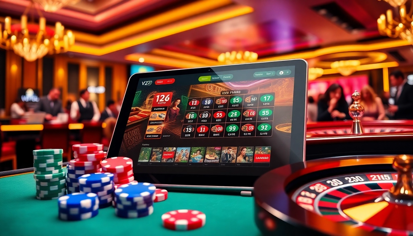 Experience premium gaming at VZ99 ac with vibrant online casino elements and excitement.