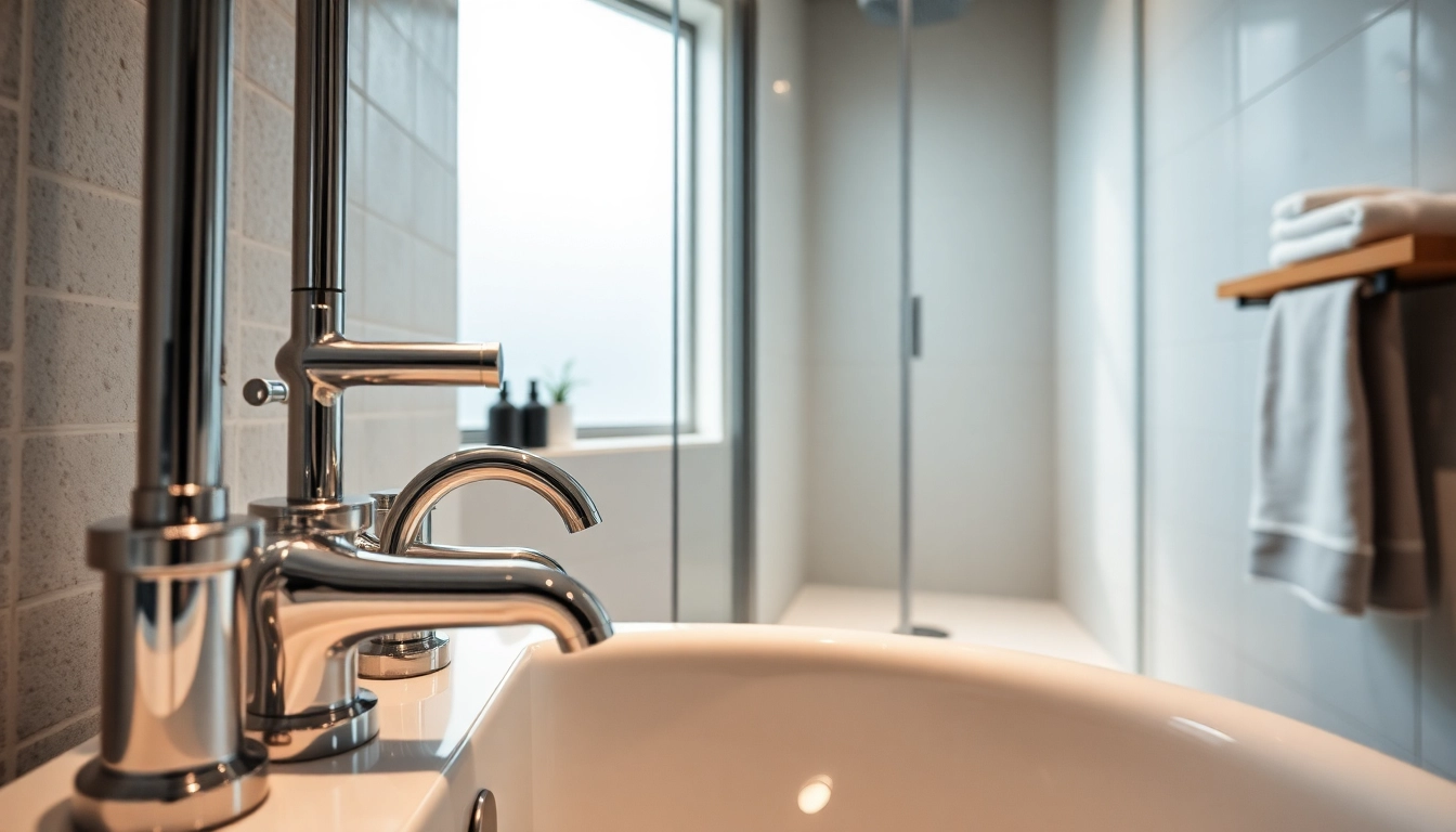 Moderne dusche 100x100 in stilvollem Badezimmer, hell erleuchtet und elegant vorgestellt.