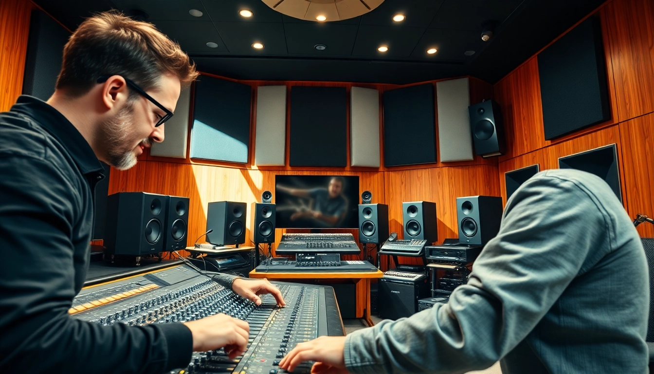 Enhance your sound with expert online mastering services in a professional audio studio.