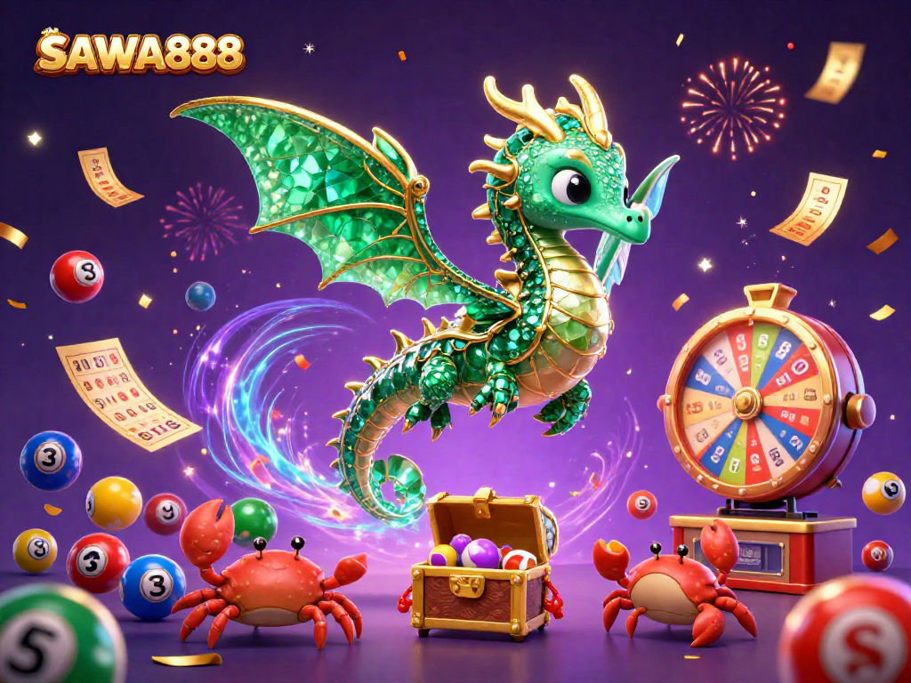 Spin the reels and uncover treasures with SAWA888's vibrant casino adventure.