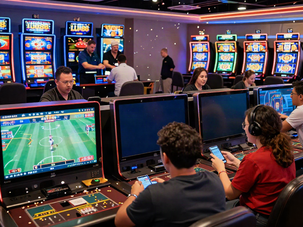 LU88 online gambling hub with players immersed in engaging gaming experiences at https://lu88.vote/ featuring live dealers and interactive interfaces.