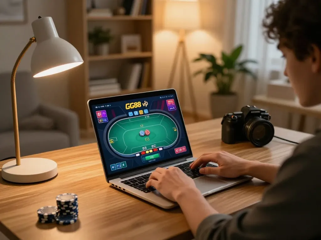 Experience strategic gameplay at GG88 vip with elevated online poker action in a cozy home setting