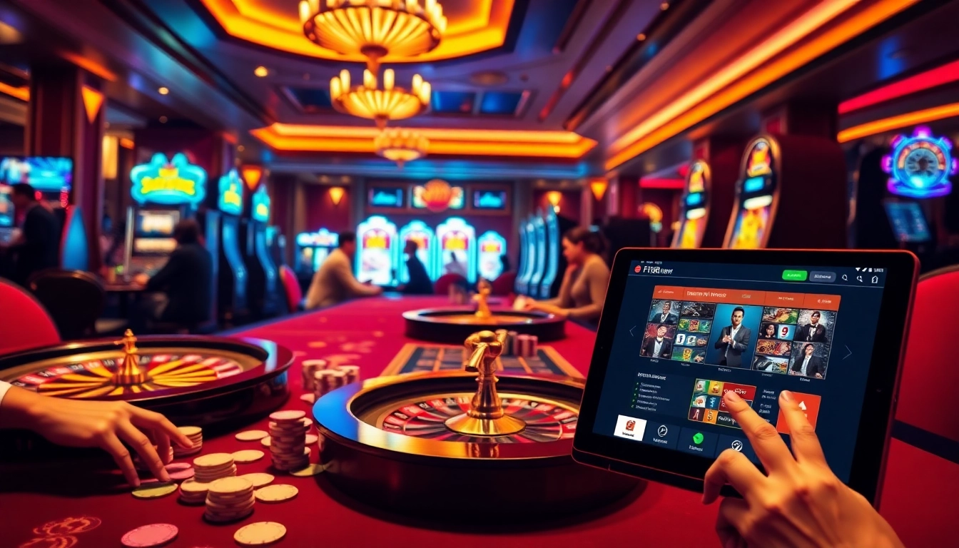 Experience thrilling gameplay at https://f168.news/ with vibrant casino tables and engaging players.
