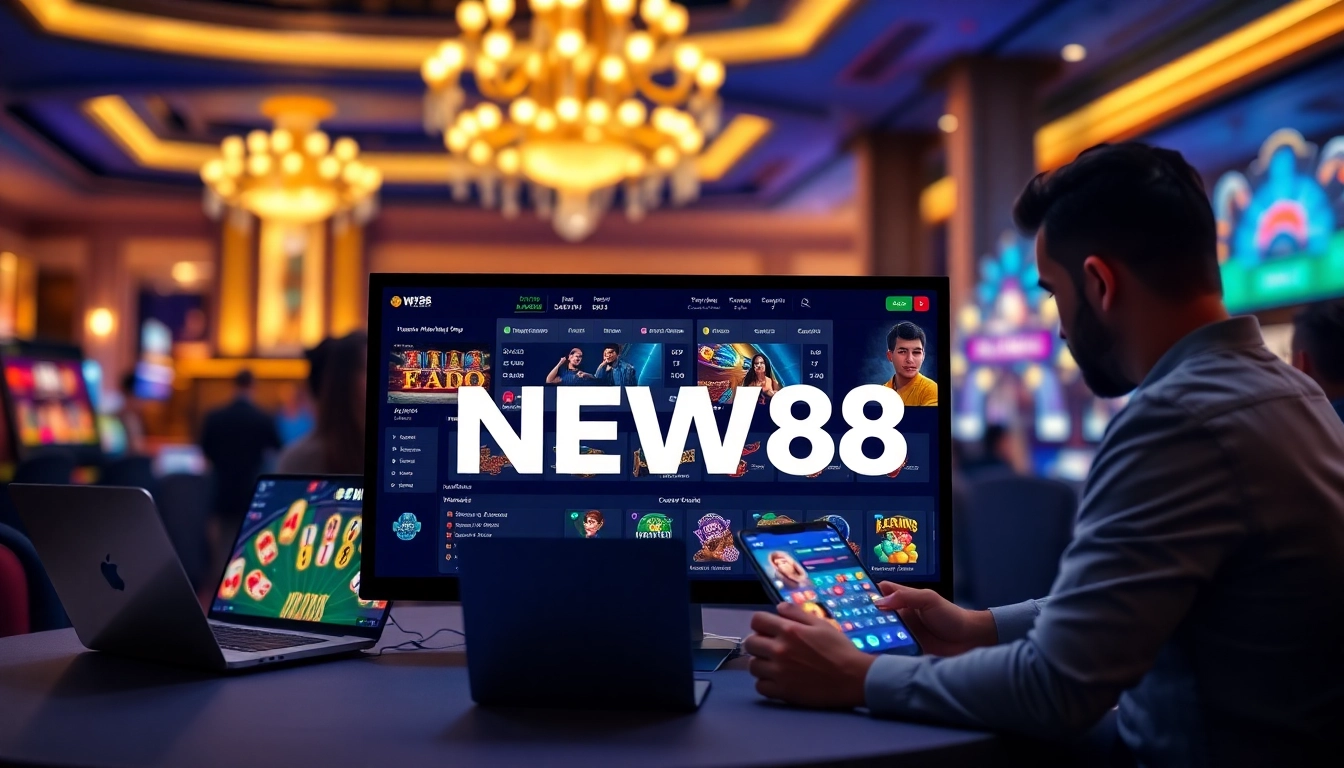 Explore the dynamic online gambling scene with new88go.com, featuring users engaged in various betting activities.