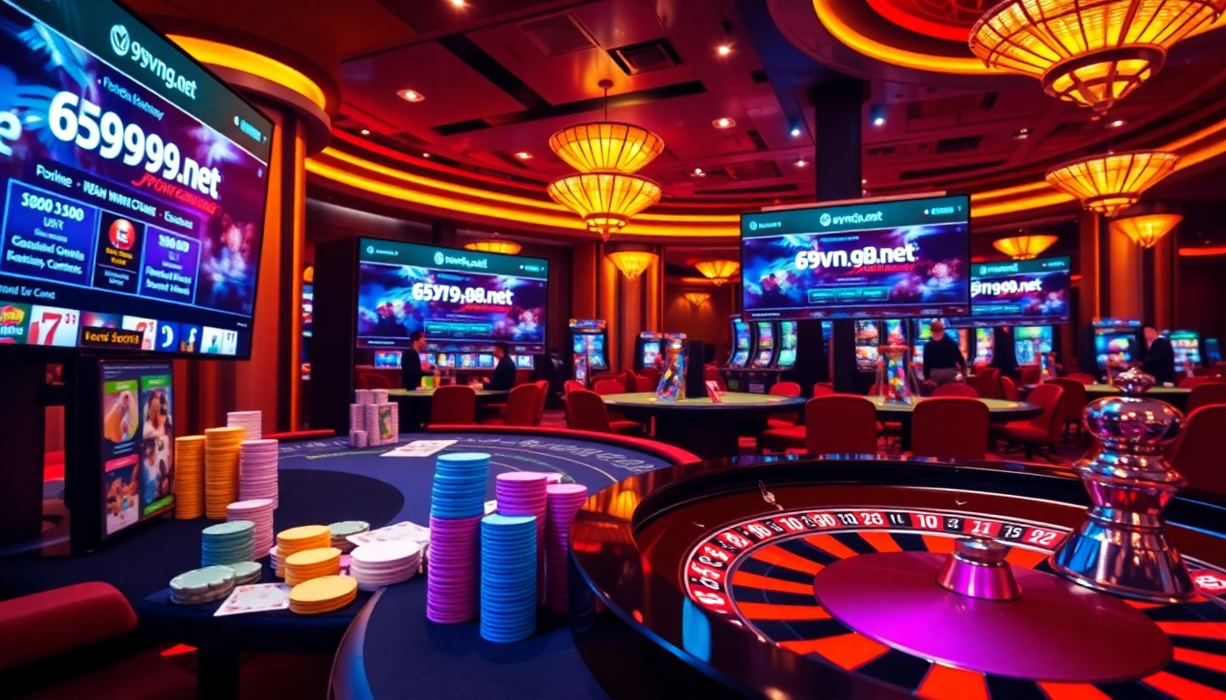Experience high stakes gaming at 69vn.gb.net featuring vibrant casino tables and engaging promotions.