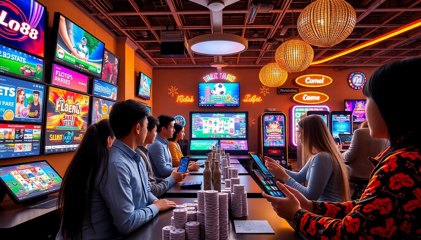 Hello88win.live offers an engaging online gaming experience with various betting options, appealing graphics, and a thrilling atmosphere.