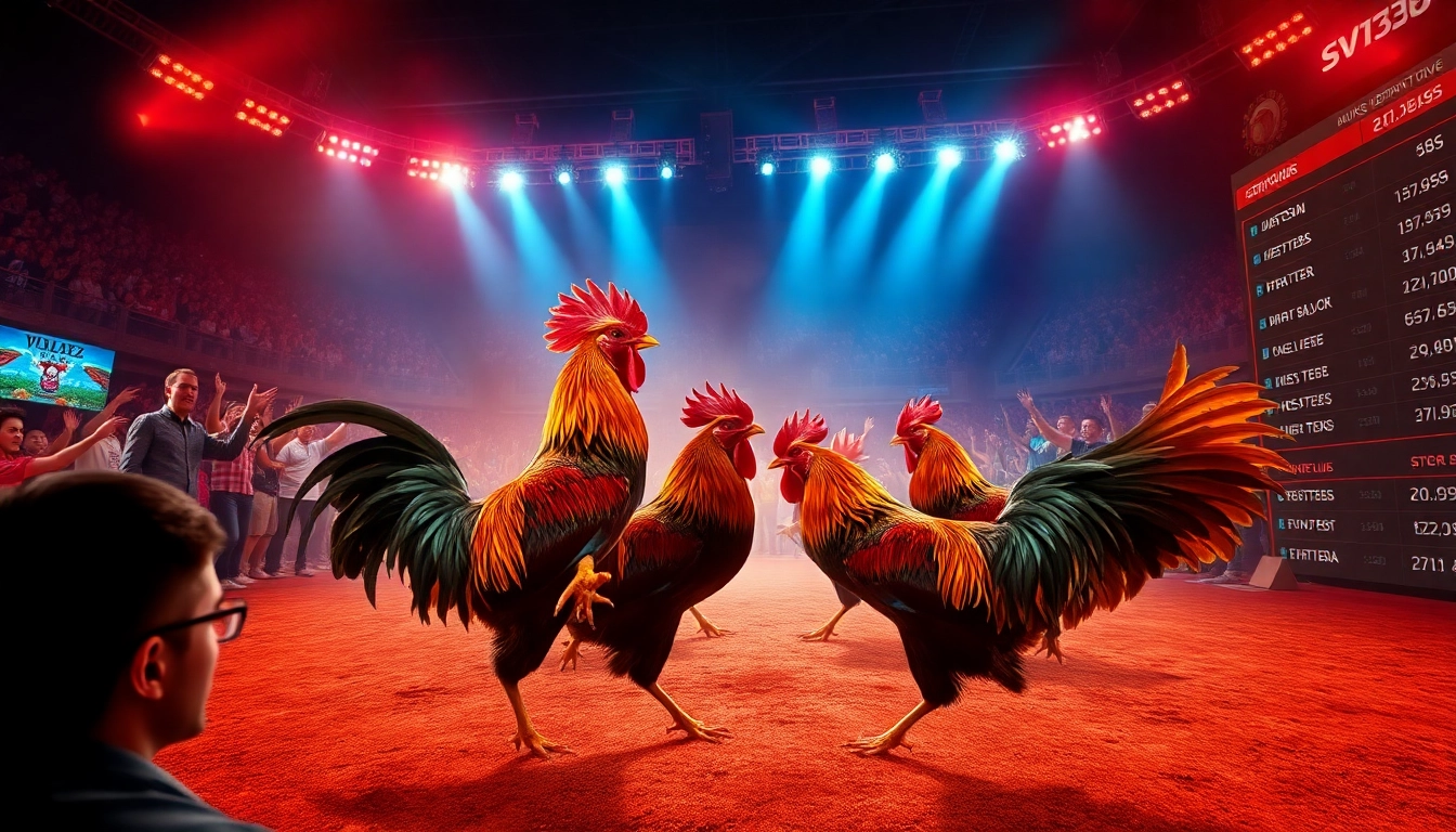 Experience thrilling online cockfighting action at sv368win.live with vibrant visuals and exciting gameplay.